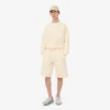 Interlock-shorts med avslappet passform