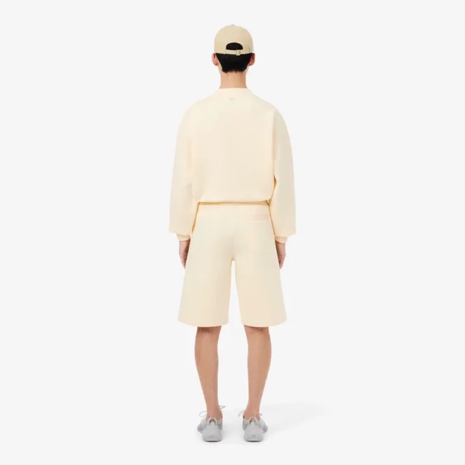 Interlock-shorts med avslappet passform