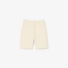 Interlock-shorts med avslappet passform