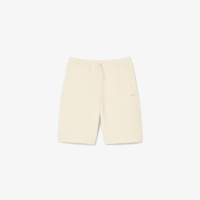 Interlock-shorts med avslappet passform
