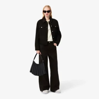 Jeans med vid passform og 5 lommer