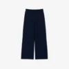 Jenters fleece-joggebukse med utvidede ben