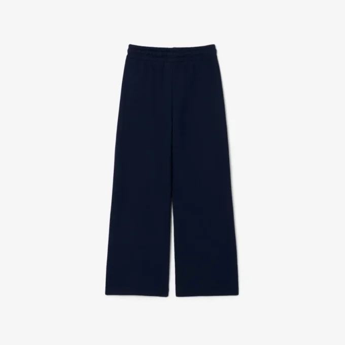 Jenters fleece-joggebukse med utvidede ben