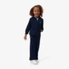 Jenters fleece-joggebukse med utvidet ben