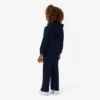 Jenters fleece-joggebukse med utvidet ben