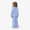 Jenters fleece-joggebukse med utvidet ben