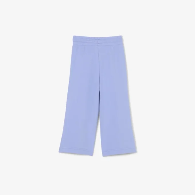 Jenters fleece-joggebukse med utvidet ben