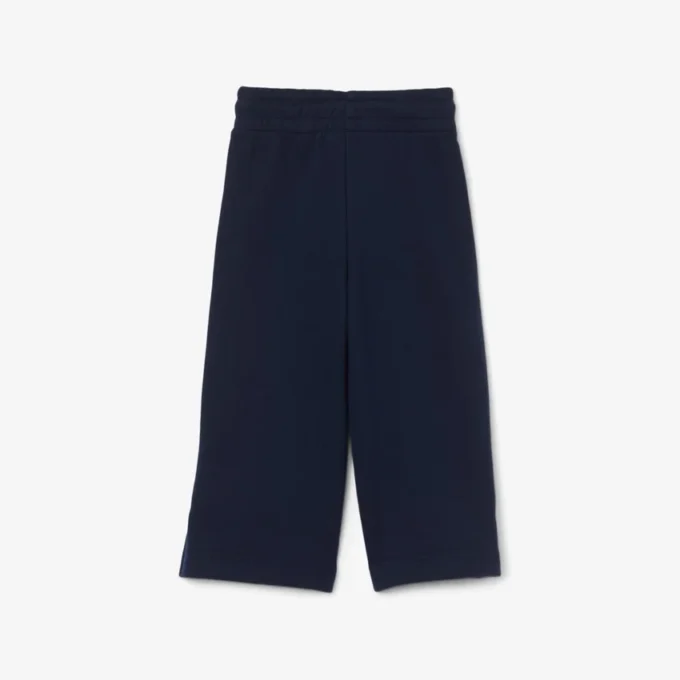 Jenters fleece-joggebukse med utvidet ben