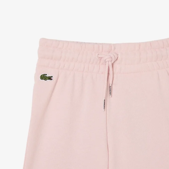 Jenters fleece-joggebukse med utvidet ben