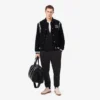 Jersey-joggebukse med smalere ben