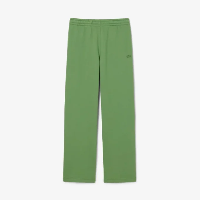 Joggebukse i fleece med løs passform
