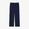Joggebukse i fleece med løs passform