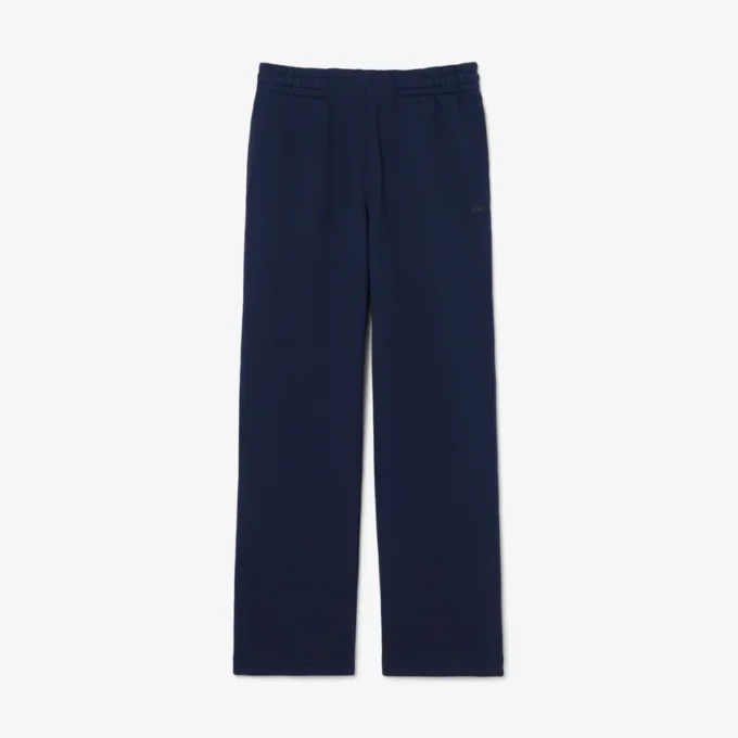 Joggebukse i fleece med løs passform