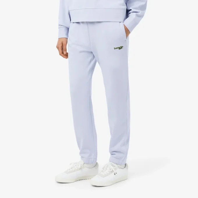 Joggebukse med logo og rett passform for kvinner