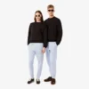 Joggebukse med preget logo