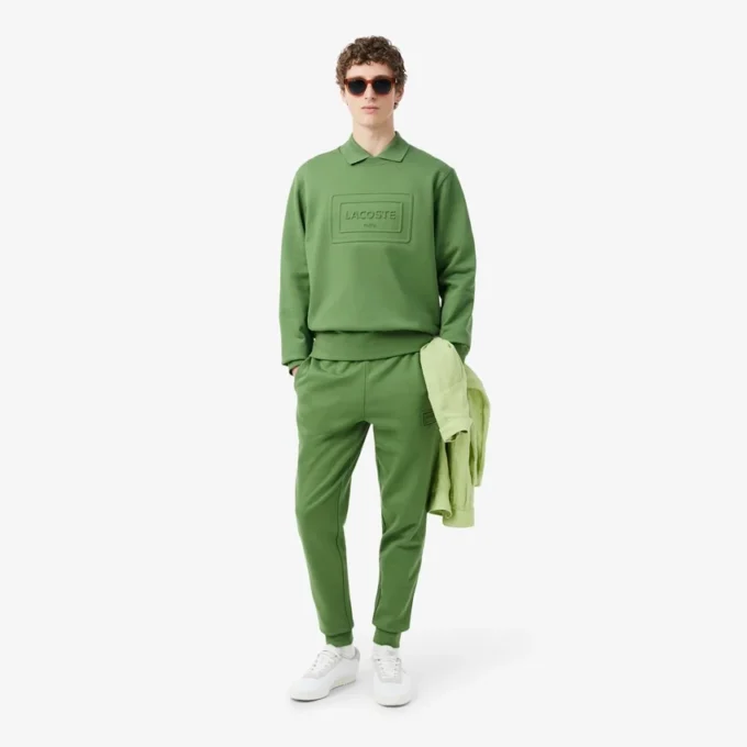 Joggebukse med preget logo