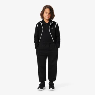 Joggebukse med sportsstriper for gutter