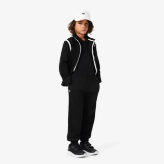 Joggebukse med sportsstriper for gutter