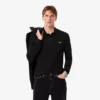 L.12.12 langermet polo i slim fit for menn