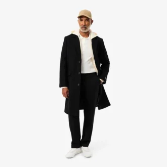 L.12.12 langermet polo i slim fit for menn