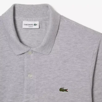 L.12.12 langermet polo i slim fit for menn