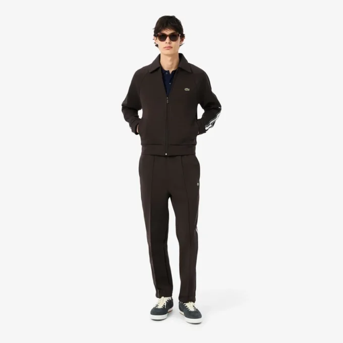 L.12.12 langermet polo i slim fit for menn