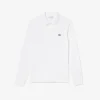 L.12.12 langermet polo i slim fit for menn