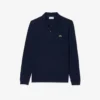 L.12.12 langermet polo i slim fit for menn