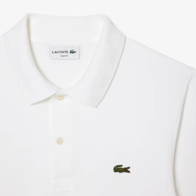 L.12.12 langermet polo i slim fit for menn