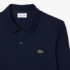 L.12.12 langermet polo i slim fit for menn