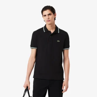 L.12.12-pologensere i regular fit med dekorative detaljer for menn