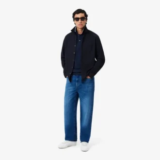 L.12.12-pologensere i regular fit med dekorative detaljer for menn