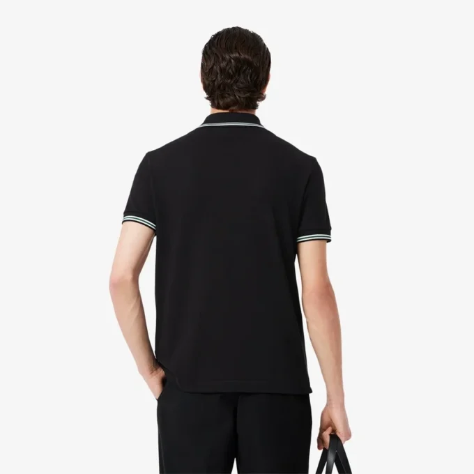 L.12.12-pologensere i regular fit med dekorative detaljer for menn