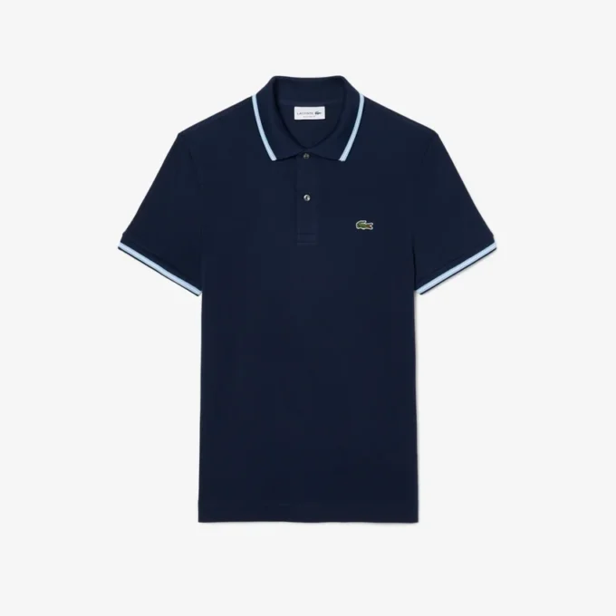 L.12.12-pologensere i regular fit med dekorative detaljer for menn