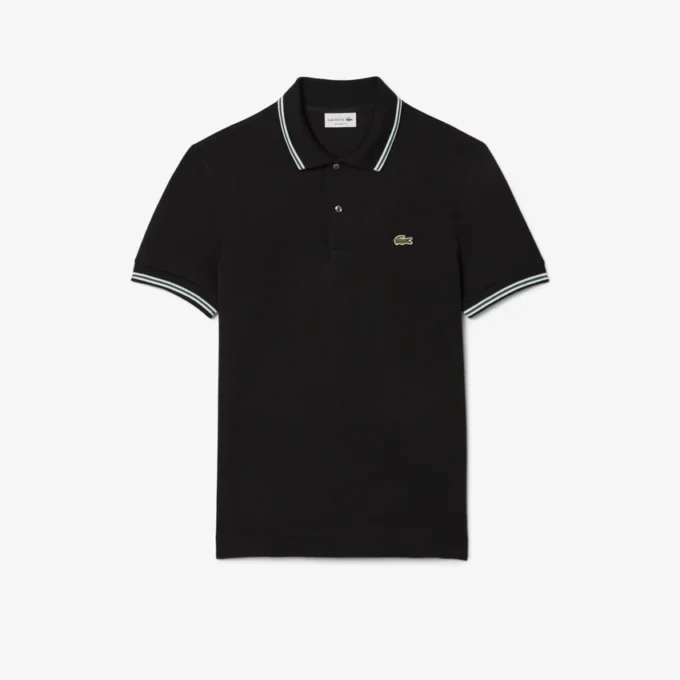L.12.12-pologensere i regular fit med dekorative detaljer for menn