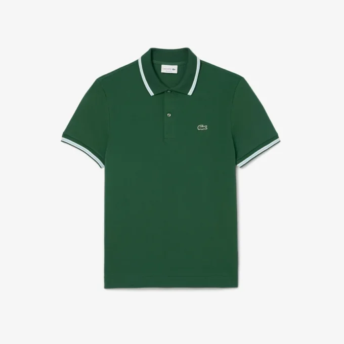 L.12.12-pologensere i regular fit med dekorative detaljer for menn
