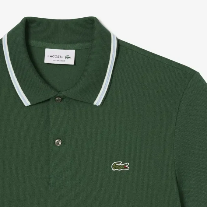 L.12.12-pologensere i regular fit med dekorative detaljer for menn
