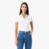 L.12.12 Slim Fit Pologenser med dekorative detaljer for kvinner