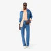 L.12.12 Slim Fit Pologenser med dekorative detaljer for kvinner