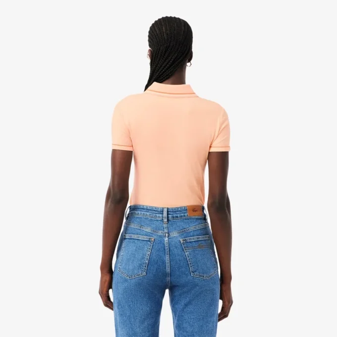 L.12.12 Slim Fit Pologenser med dekorative detaljer for kvinner