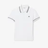 L.12.12 Slim Fit Pologenser med dekorative detaljer for kvinner