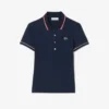 L.12.12 Slim Fit Pologenser med dekorative detaljer for kvinner