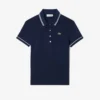 L.12.12 Slim Fit Pologenser med dekorative detaljer for kvinner