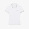 L.12.12 Slim Fit Pologenser med dekorative detaljer for kvinner