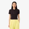 L.12.12 Slim Fit Stretch Mini Piqua Polo for kvinner
