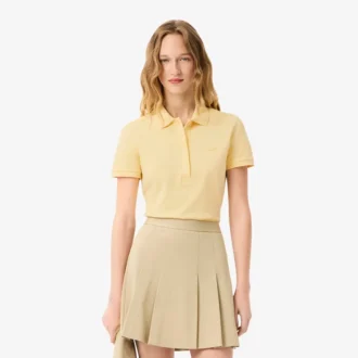 L.12.12 Slim Fit Stretch Mini Piqua Polo for kvinner