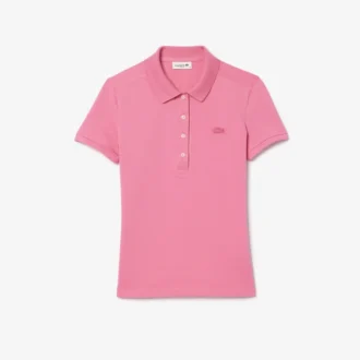 L.12.12 Slim Fit Stretch Mini Piqua Polo for kvinner