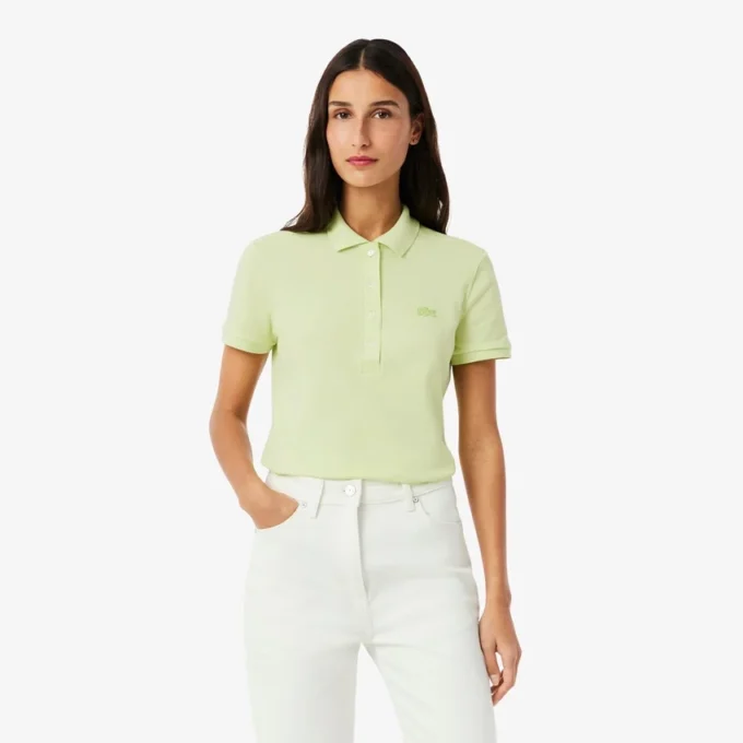 L.12.12 Slim Fit Stretch Mini Piqua Polo for kvinner