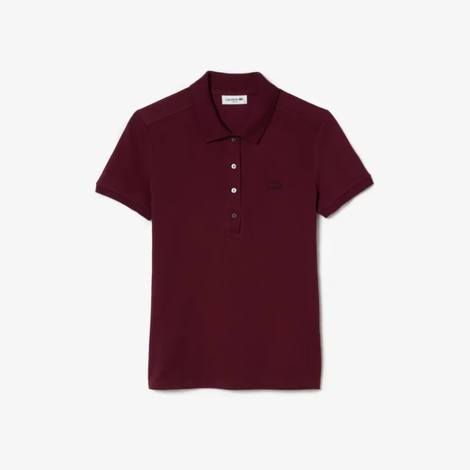 L.12.12 Slim Fit Stretch Mini Piqua Polo for kvinner