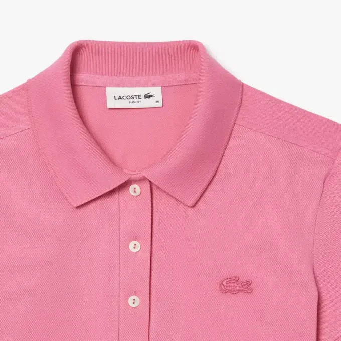L.12.12 Slim Fit Stretch Mini Piqua Polo for kvinner